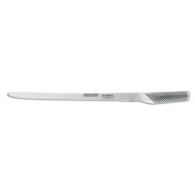 Global 12 Inch Flexible Slicing Knife In Silver