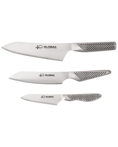 Global 40th Anniversary 3pc Knife Set