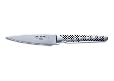 Global 4-1/4-inch Utility Knife In Silver