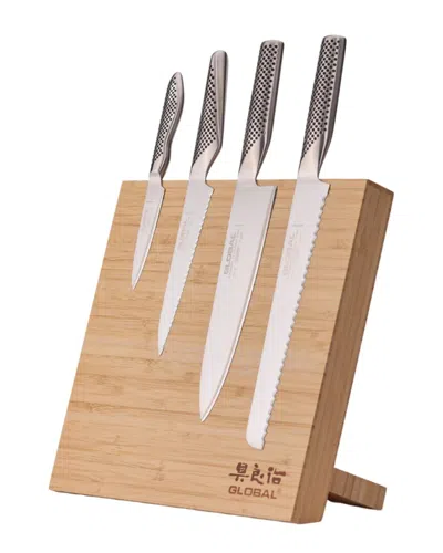Global 5pc Bitoku Classic Essentials Set In Silver
