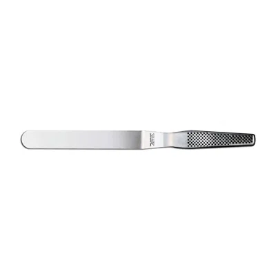 Global 8" Cranked Spatula / Offset Palette Knife In Silver