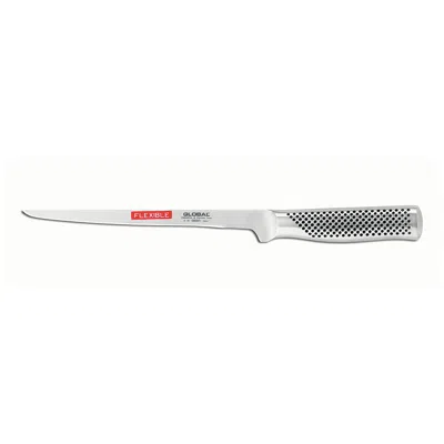 Global 8-inch Flexible Swedish Fillet Knife In Gray
