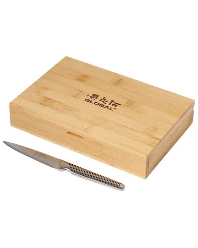 Global 8pc Steak Set With Bamboo Box In Multi