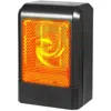 Global Bazaar Portable Electric Heater - 500w Ptc Ceramic Heating Fan, 3s Heating, Ideal For Home & Office