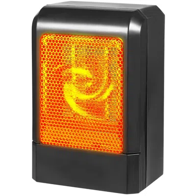 Global Bazaar Portable Electric Heater - 500w Ptc Ceramic Heating Fan, 3s Heating, Ideal For Home & Office