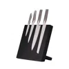 Global Bitoku Classic Essentials 5 Piece Knife Set With Magnetic Block, Rubberwood