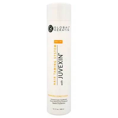 Global Keratin Hair Taming System Balancing Conditioner By  For Unisex - 10.1 oz Conditioner In White