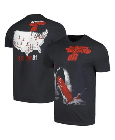 Global Merch Men's Charcoal Ozzy Osbourne Blizzard Of Ozz T-shirt