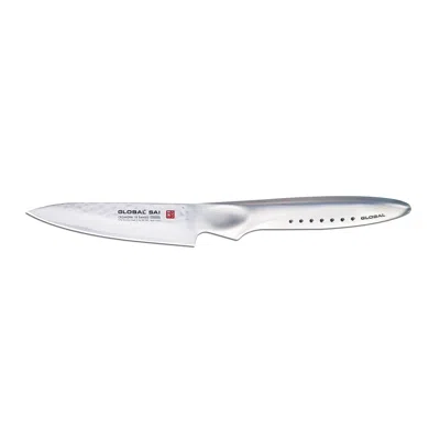 Global Sai 4" Paring Knife In Silver