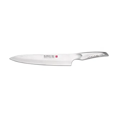 Global Sai 9.75-inch Chef's Knife In Silver
