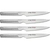 Global Ukon 4 Piece Steak Knife Set In Silver