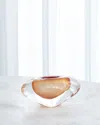 Global Views Abstract Bean Small Vase In Gold
