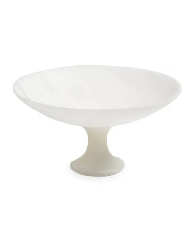 Global Views Alabaster Compote - Medium