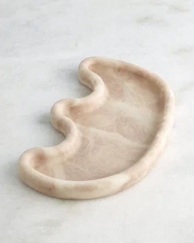 Global Views Amera Tray In Sand