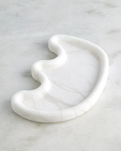 Global Views Amera Tray In White