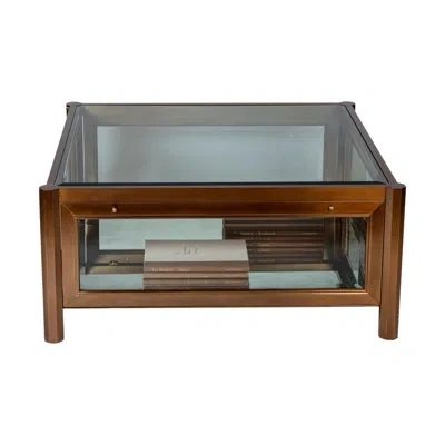 Global Views Apothecary Cocktail Table In Brown