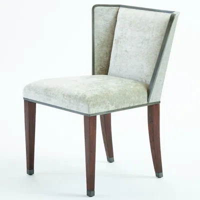 Global Views Argento Chair In Beige