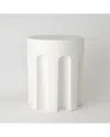 Global Views Arches Table In White