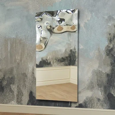 Global Views Asymmetrical Ripple Mirror