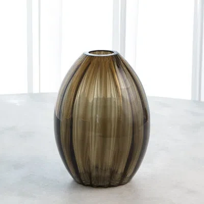 Global Views Balloon Vase-bronze