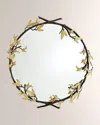 Global Views Bamboo Bronze Mirror In Bronze