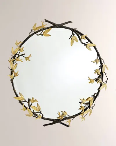Global Views Bamboo Bronze Mirror