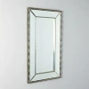 Global Views Bamboo Mirror In White