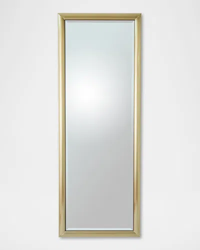 Global Views Bennet 75.5" Floor Mirror In Gold