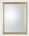 Global Views Bennet Wall Mirror In Gold