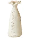 Global Views Blossom Vase In White