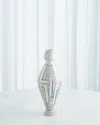 Global Views Bobbin Vase, Small 18" In Grey