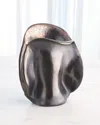 Global Views Bocca Vase, Large In Bronze