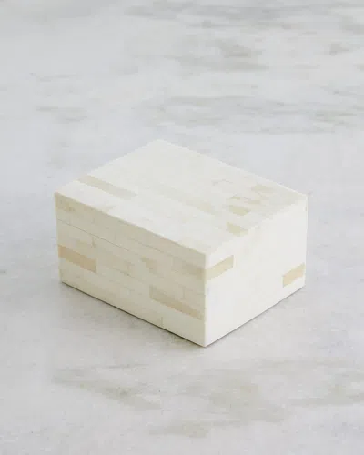 Global Views Boxed Bone Card Set In Ivory