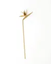 Global Views Brass Large Bird Of Paradise In Brass