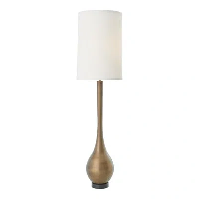 Global Views Bulb Floor Lamp In Light Bronze