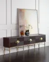 Global Views Byron Entertainment Console In Brown