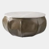 Global Views Cactus Cocktail Table  Base/legs In White