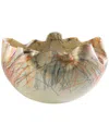 Global Views Cambrian Bowl In White