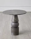 Global Views Cargo Accent Table In Black