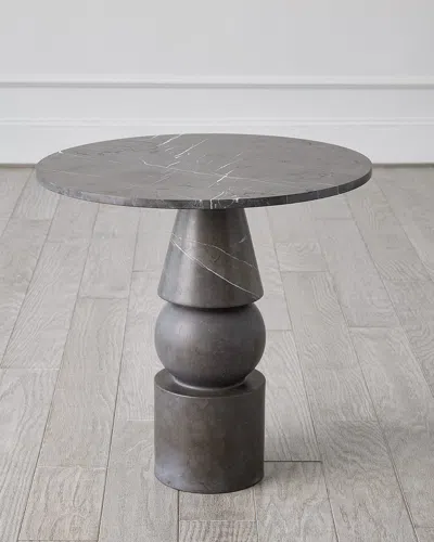 Global Views Cargo Accent Table In Black
