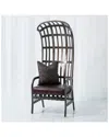 Global Views Cascade Chair In Brown