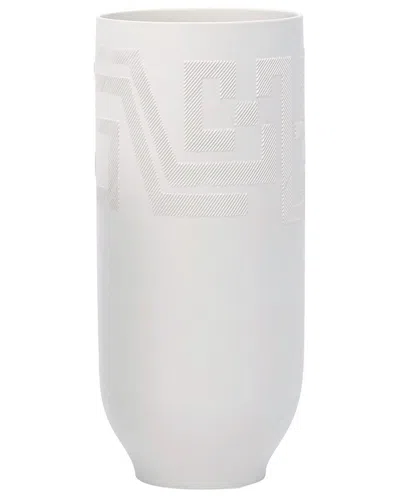 Global Views Chaco Vase In White