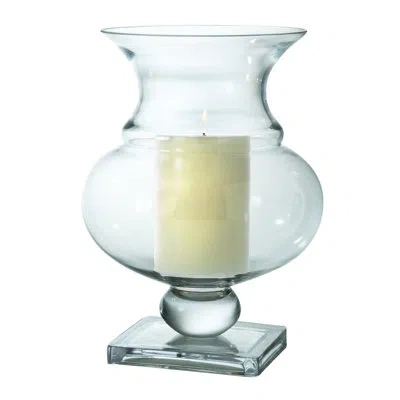 Global Views Charleston Hurricane/vase In Transparent