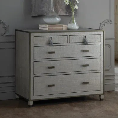 Global Views Chest Of Drawers In Gray