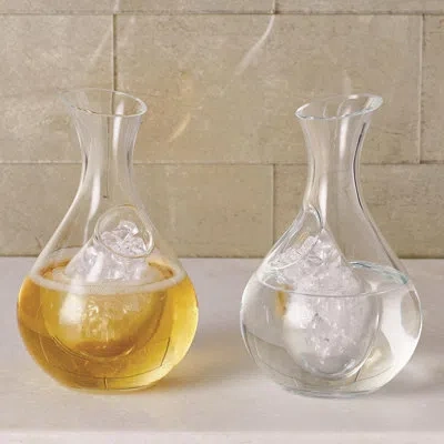Global Views Chilling Decanter In Clear