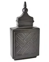 Global Views Chinoiserie Jar In Black