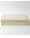 Global Views Chiseled Bone Storage Box