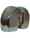 Global Views Chunk Bookends In Brown