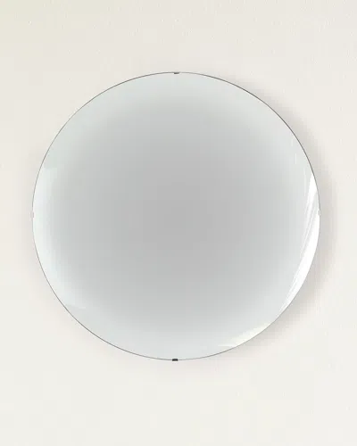 Global Views Concave Mirror In White