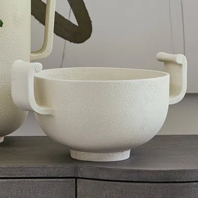 Global Views Copenhagen Bowl In White